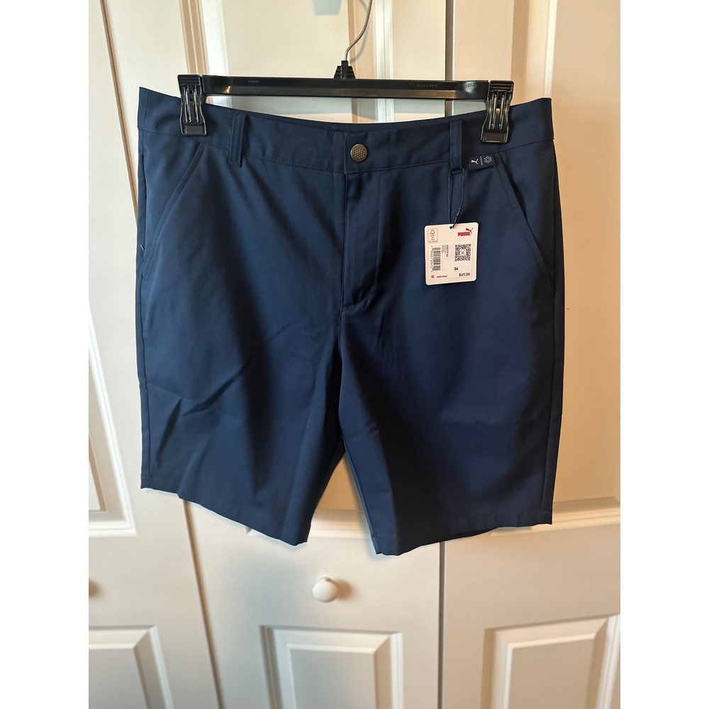 Puma Golf Shorts Tech PwrCool 34 Blue Performance Lightweight